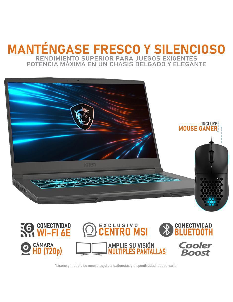 Laptop gamer Thin A15 15.6 pulgadas Full HD AMD Ryzen 5 NVIDIA GeForce RTX 3050 24 GB RAM 512 GB SSD 3
