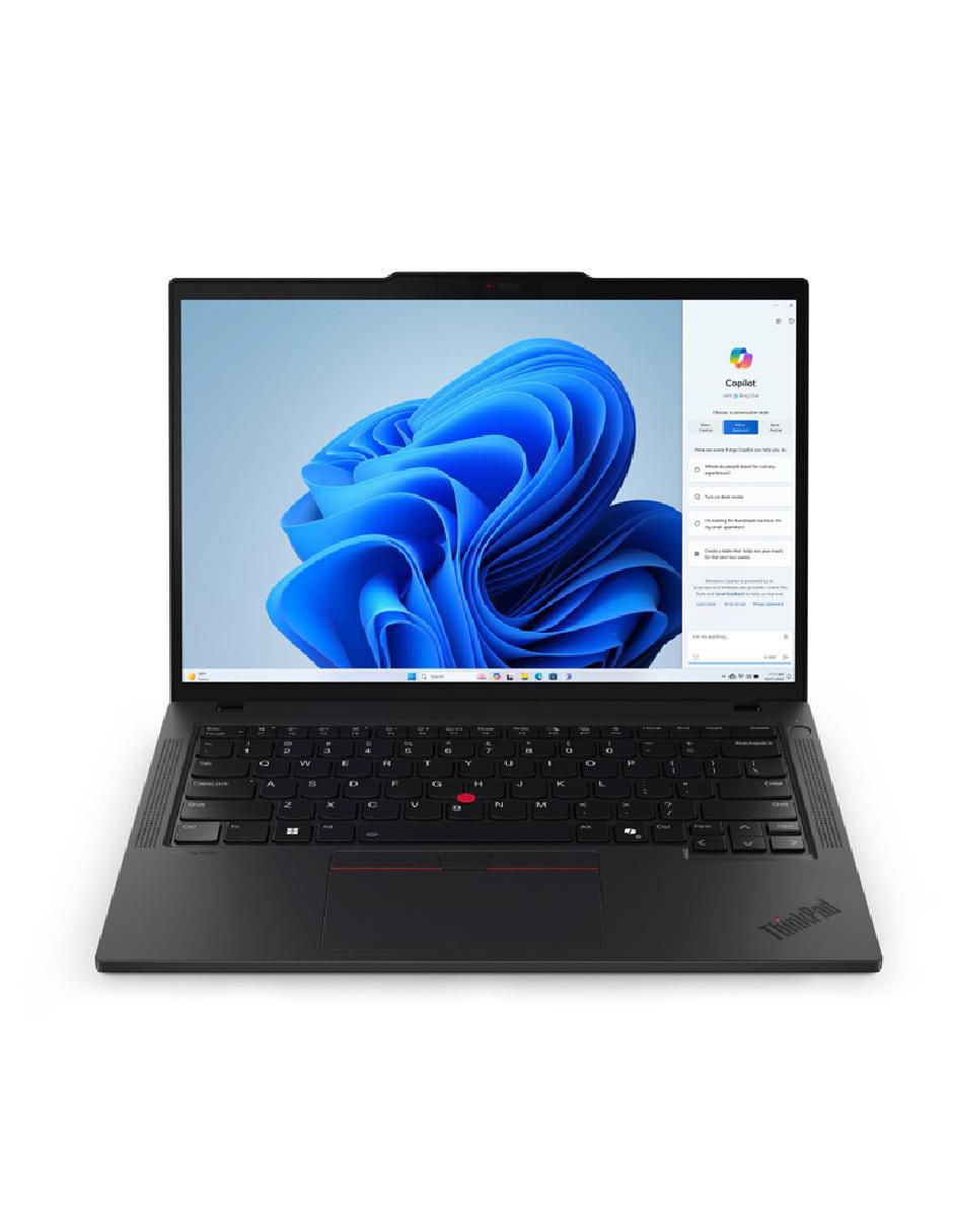 Laptop Thinkpad T14 14 pulgadas WUXGA Intel Core Ultra 7 Intel UHD 16 GB RAM 512 GB SSD