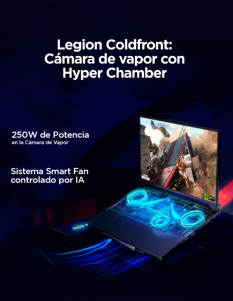 Laptop gamer 83F5000KLM 16 pulgadas WQXGA Intel Core Ultra 9 NVIDIA GeForce RTX 5090 32 GB RAM 2 TB SSD 16