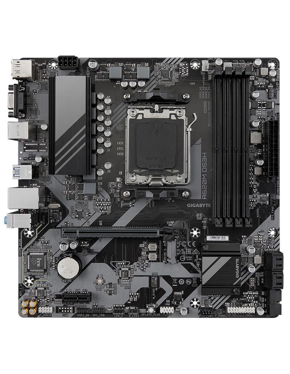 Tarjeta madre a620m ds3h rev 1.1 compatible con procesador AMD