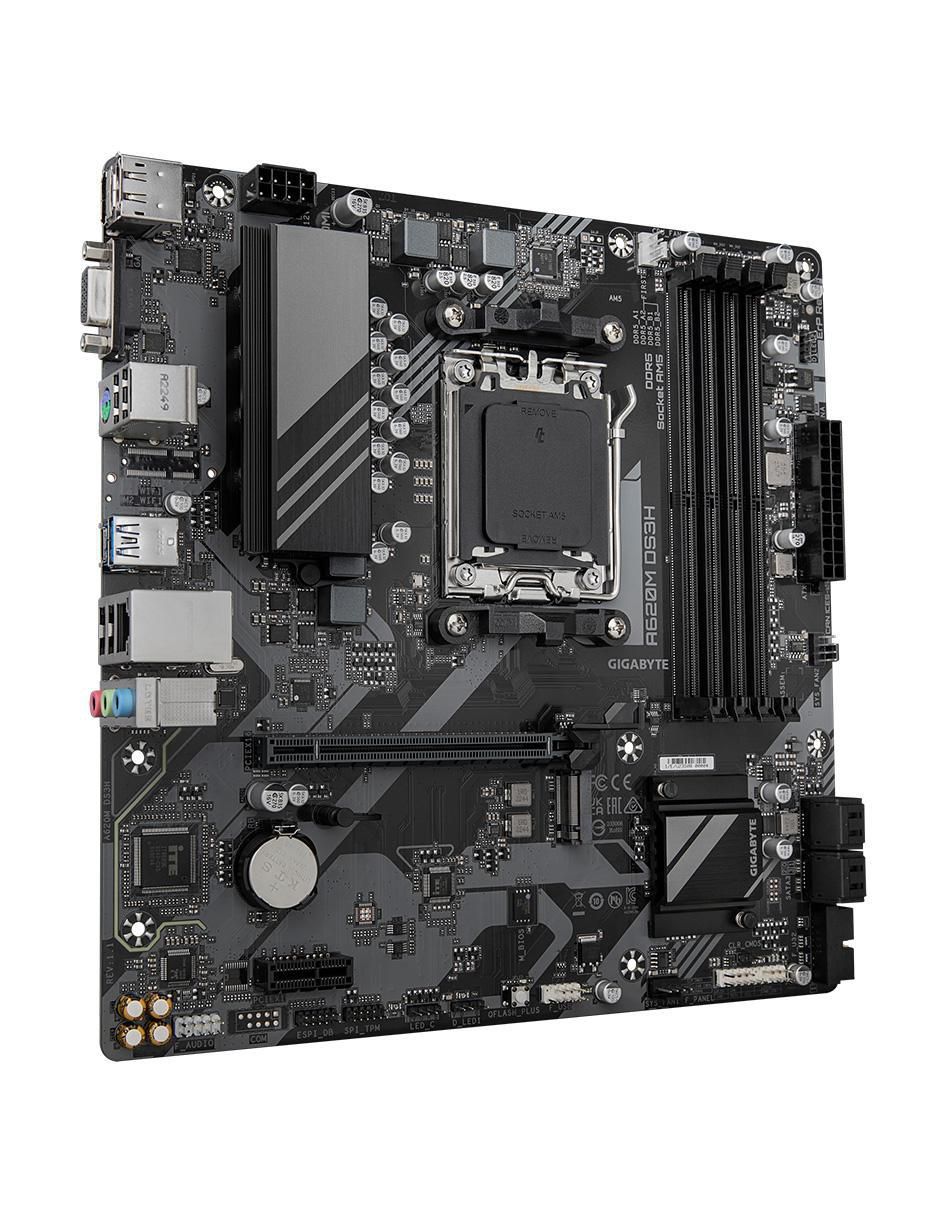 Tarjeta madre a620m ds3h rev 1.1 compatible con procesador AMD 2