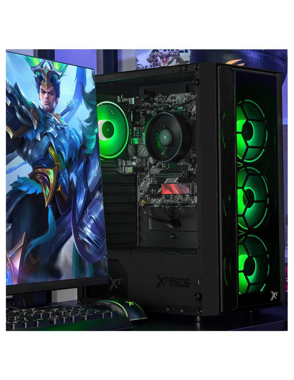 Computadora gamer XTPCR732GBRENOIRKB AMD Ryzen 7 AMD Radeon Graphics 32 GB RAM 1 TB SSD 6