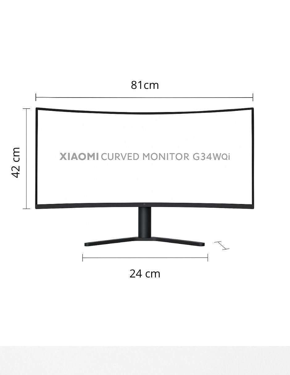Monitor Curved 34 pulgadas G34WQI 4