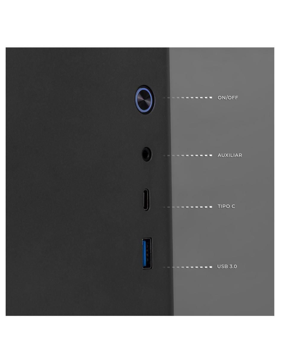 Computadora gamer XTBRR732GB59060ESG AMD Ryzen 7 AMD Radeon RX 9060 XT 32 GB RAM 1 TB SSD 5