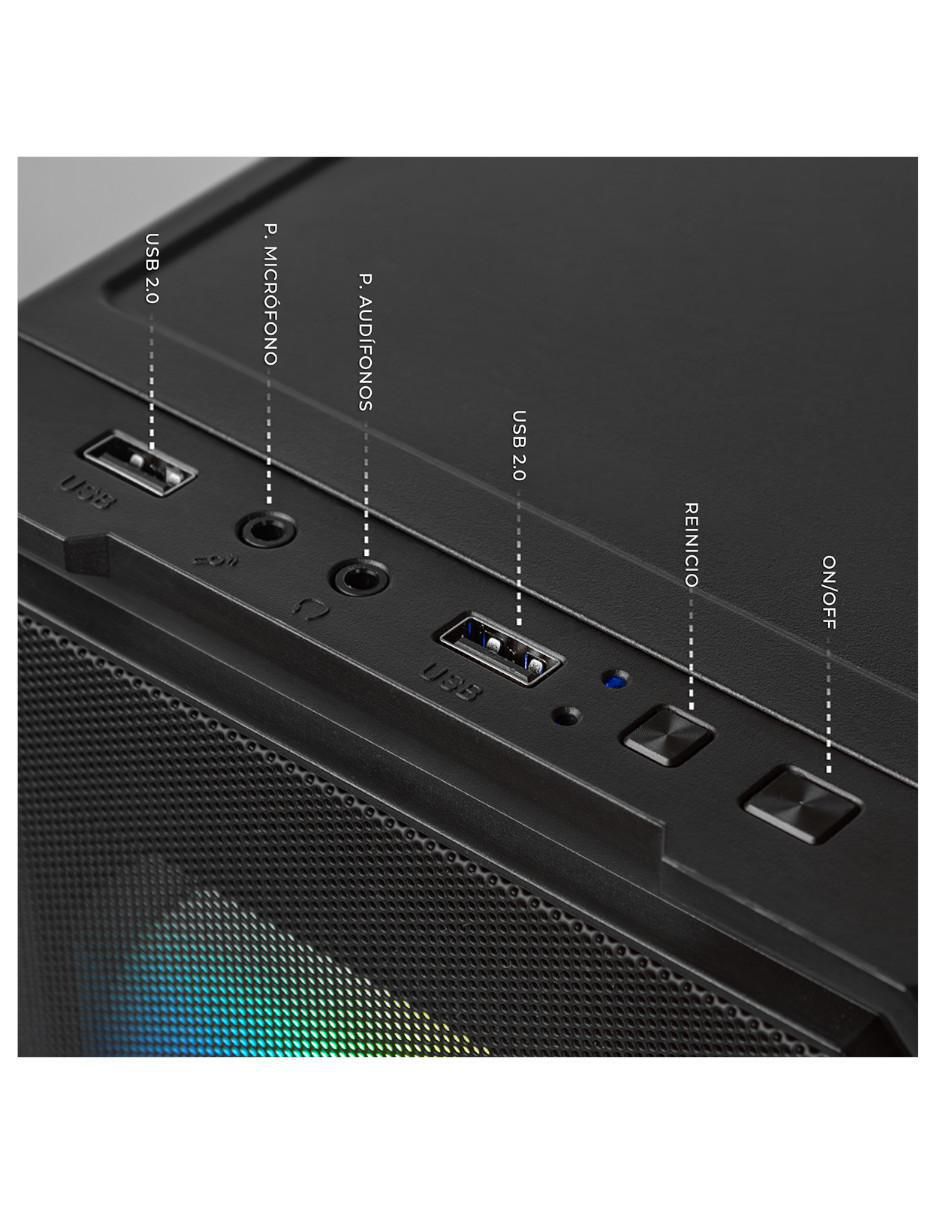 Computadora gamer XTACR732GBVEGA7MDPMB 23.8 pulgadas Full HD AMD Ryzen 7 AMD Radeon Graphics 32 GB RAM 1 TB SSD 3