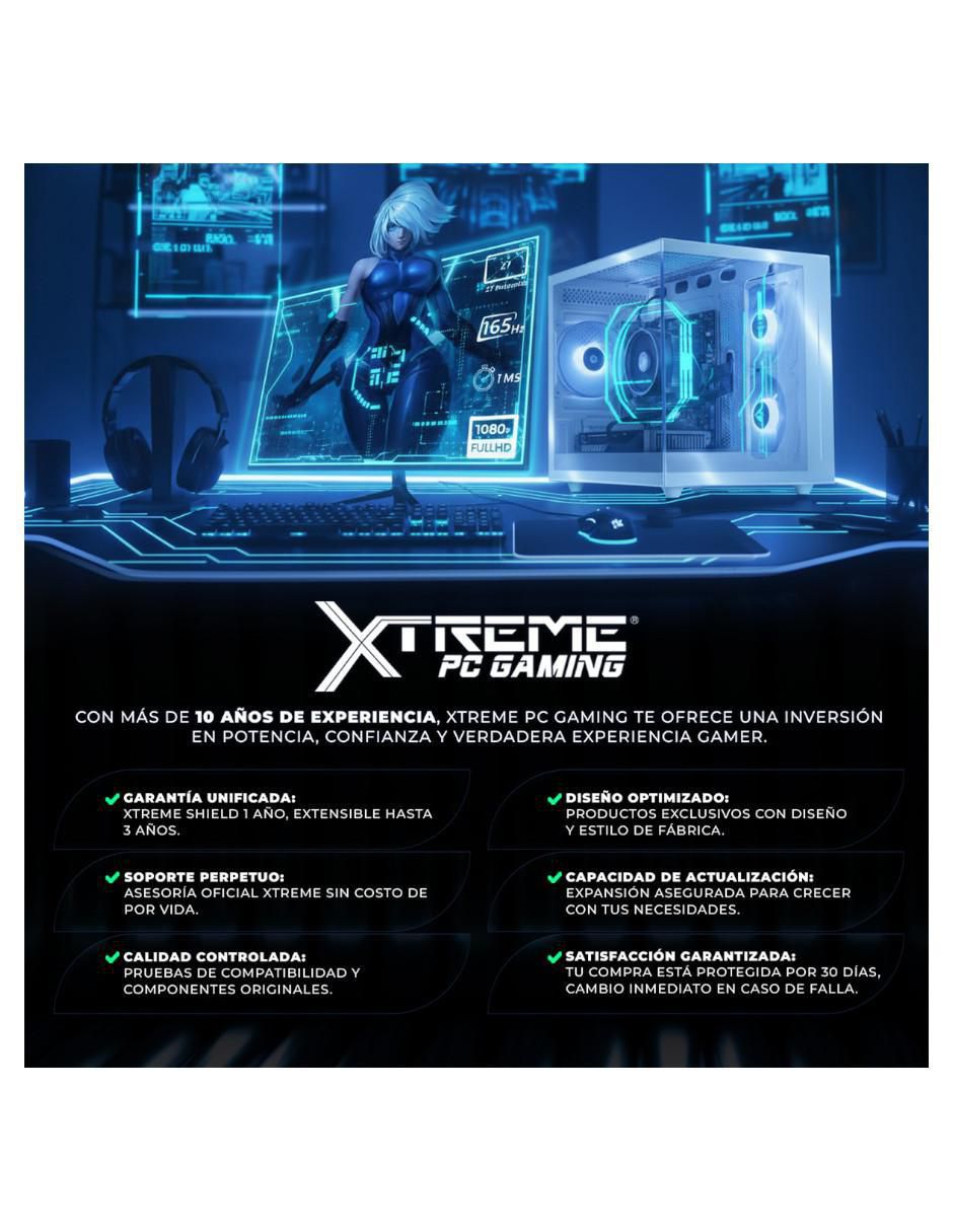 Computadora gamer XTACR516GBVEGA7MFW 23.8 pulgadas Full HD AMD Ryzen 5 AMD Radeon Graphics 16 GB RAM 500 GB SSD 8