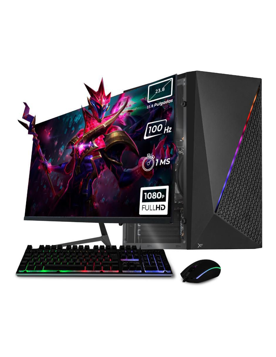 Computadora gamer XTACR516GBVEGA7MKB 23.8 pulgadas Full HD AMD Ryzen 5 AMD Radeon Graphics 16 GB RAM 500 GB SSD