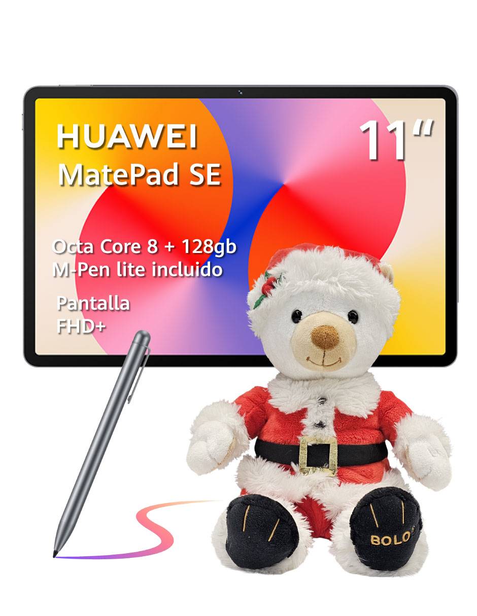 Tablet MatePad SE 11 Azul + Bolo 2025 11 pulgadas de 8 GB RAM