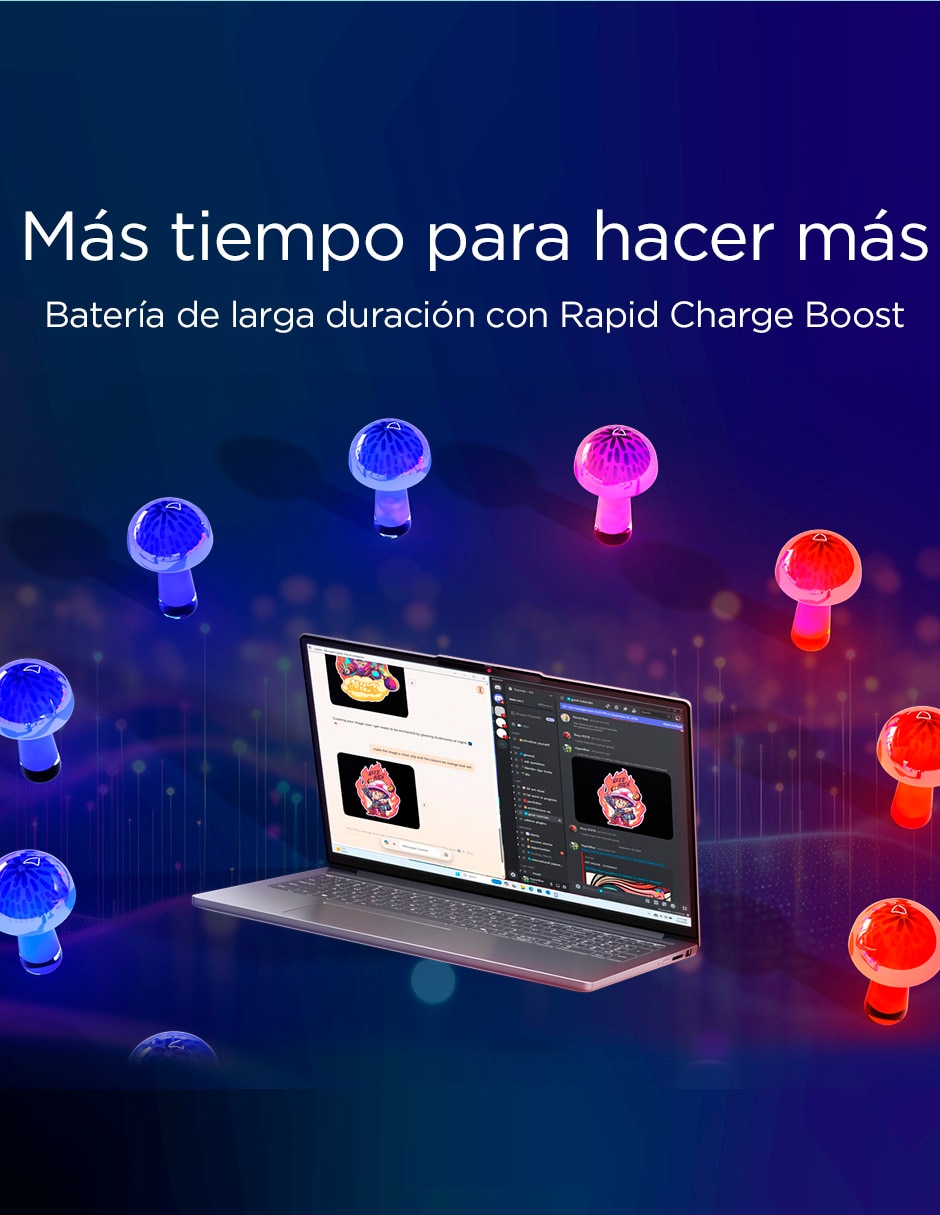 Laptop 83K100BQLM 15.3 pulgadas WUXGA Intel Core i7 Integradas 24 GB RAM 1 TB SSD 13