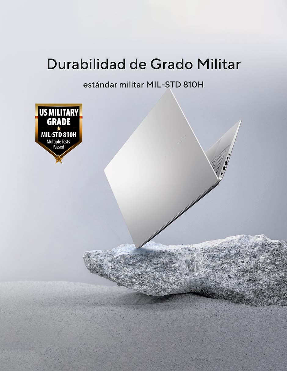Laptop thin & light Vivobook S14 14 pulgadas WQXGA Snapdragon X Qualcomm Adreno 16 GB RAM 512 GB SSD 13