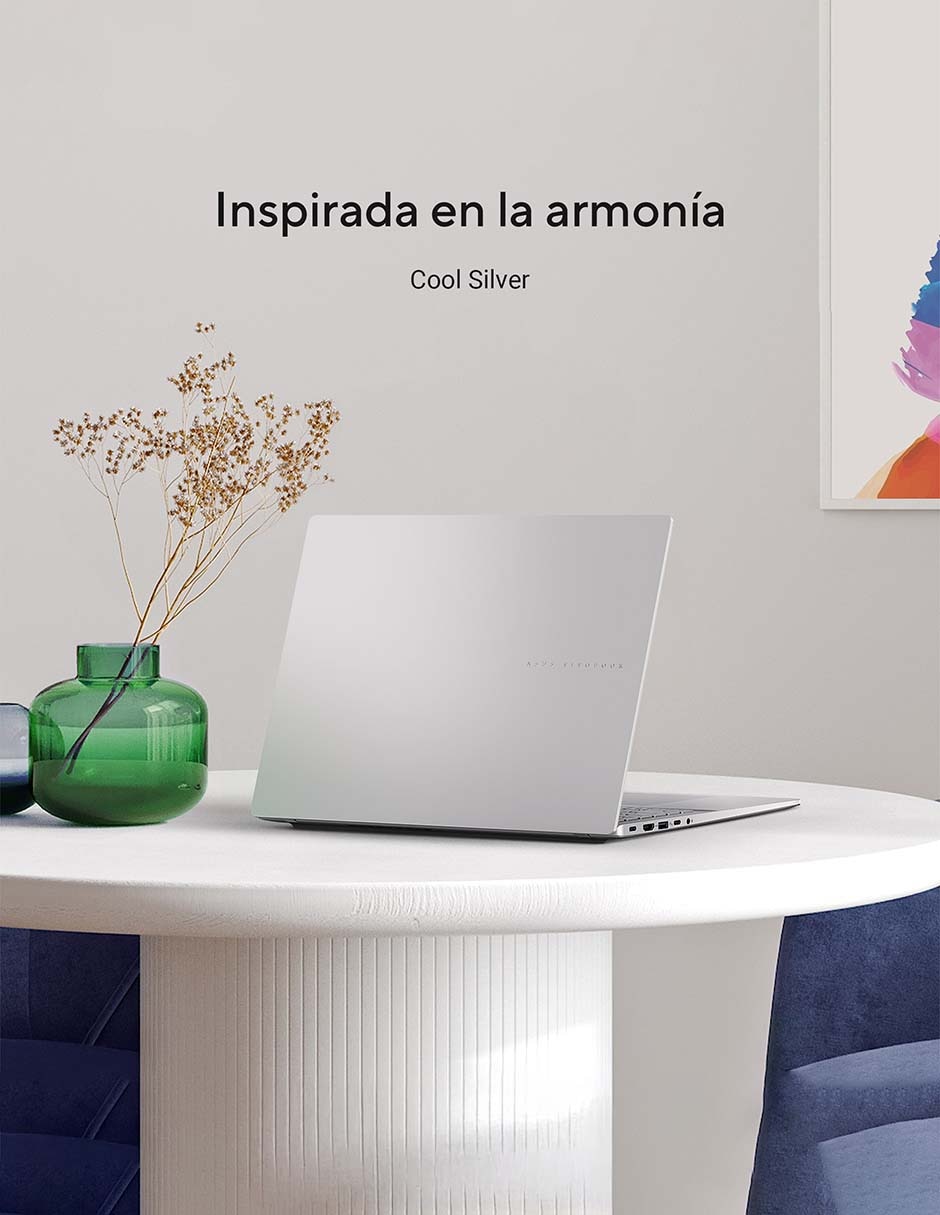 Laptop thin & light Vivobook S14 14 pulgadas WQXGA Snapdragon X Qualcomm Adreno 16 GB RAM 512 GB SSD 4