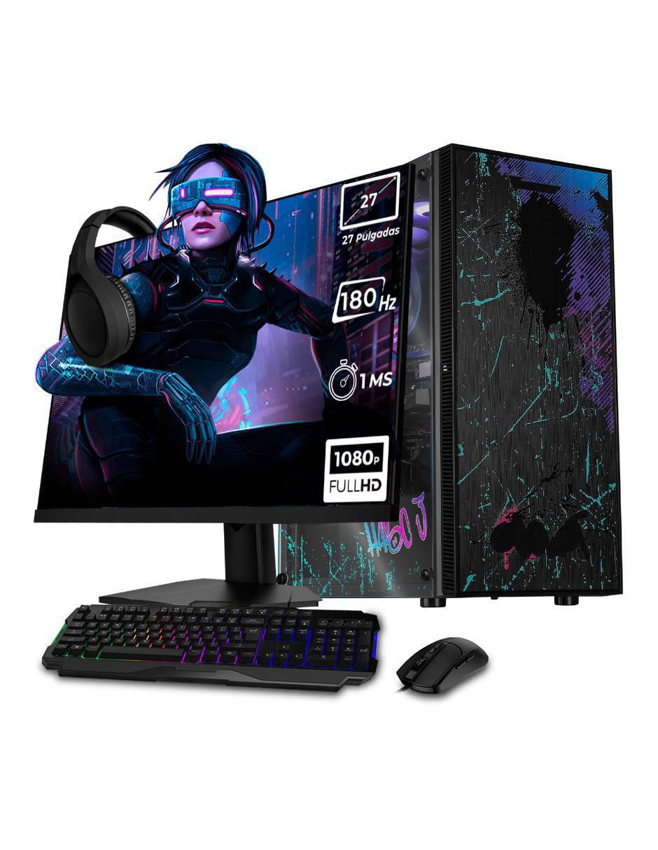 Computadora gamer XTOCR732GBRX7600MCP 27 pulgadas full hd amd ryzen 7 amd radeon rx 7600 16 gb ram 1 tb ssd