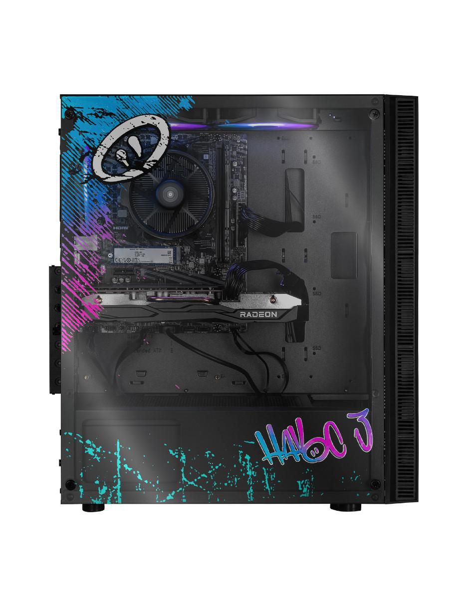 Computadora gamer XTOCR732GBRX7600MCP 27 pulgadas full hd amd ryzen 7 amd radeon rx 7600 16 gb ram 1 tb ssd 4