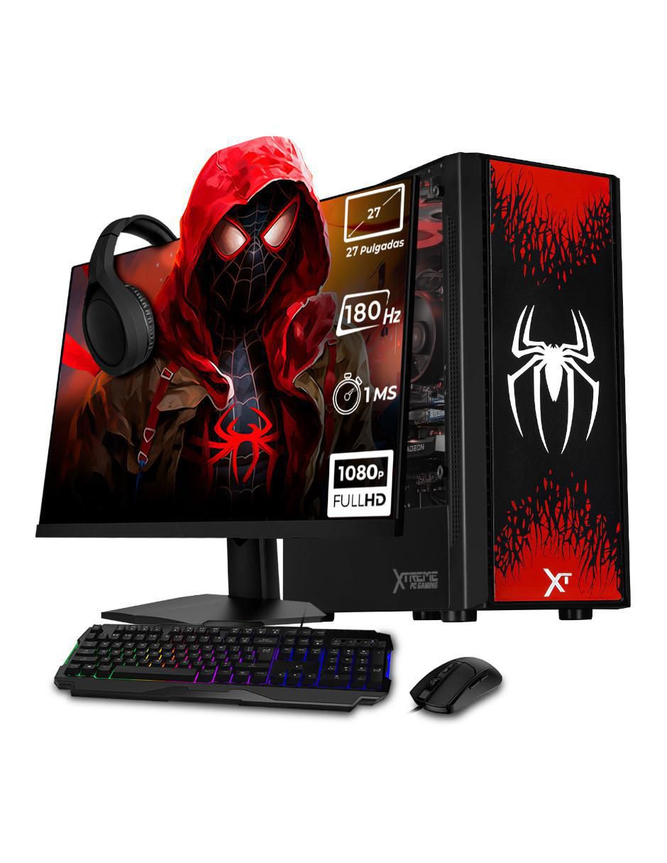 Computadora gamer XTPCR732GB5060MSM2 27 pulgadas Full HD AMD Ryzen 7 AMD Radeon RX 7600 16 GB RAM 1 TB SSD