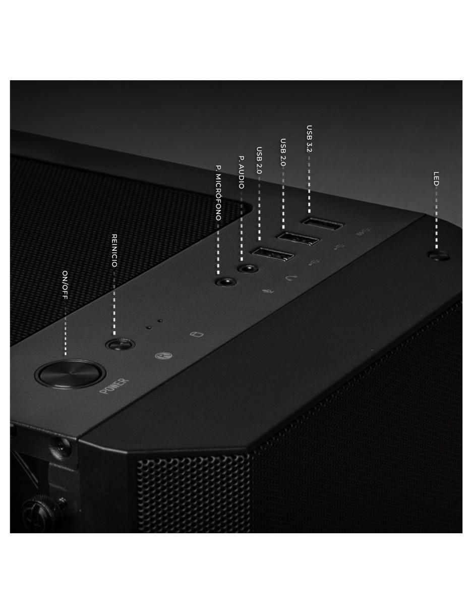 Computadora gamer XTPCR732GB4060MMFB 27 pulgadas Full HD AMD Ryzen 7 NVIDIA GeForce RTX 4060 32 GB RAM 1 TB SSD 5
