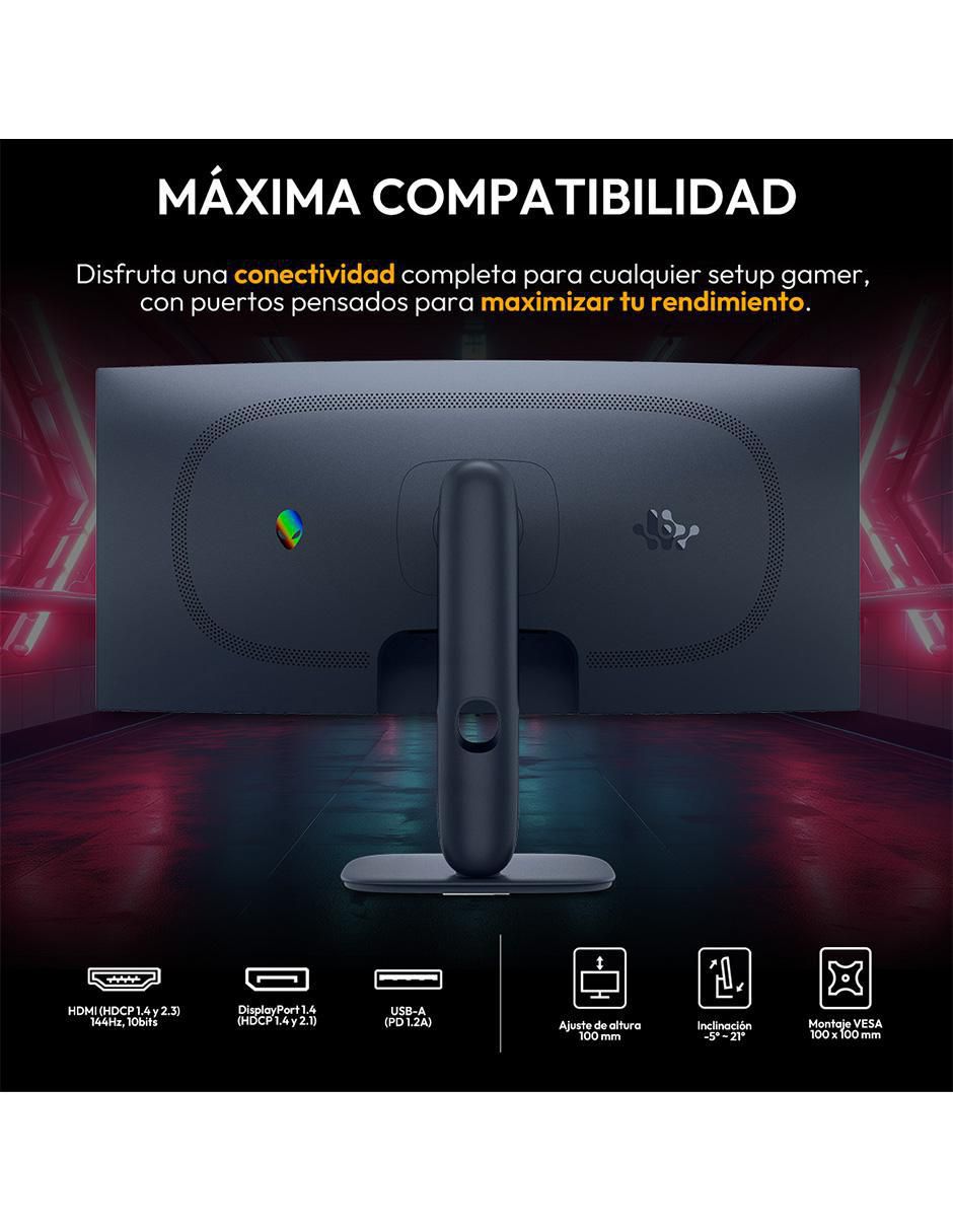 Monitor gamer VA WQHD 34 pulgadas AW3425DWM 10