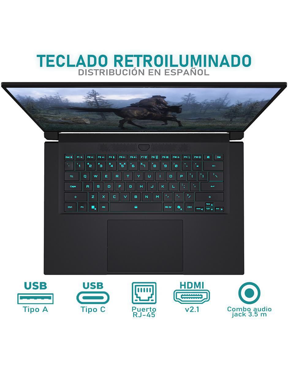 Laptop gamer Aero X16 16 pulgadas wqxga AMD Ryzen AI 7 350 NVIDIA Geforce RTX 5060 32 GB RAM 1 TB SSD 5