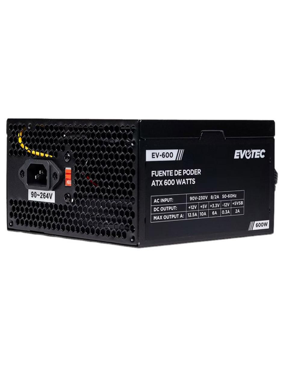 Fuente de poder ev-600 600w Atx