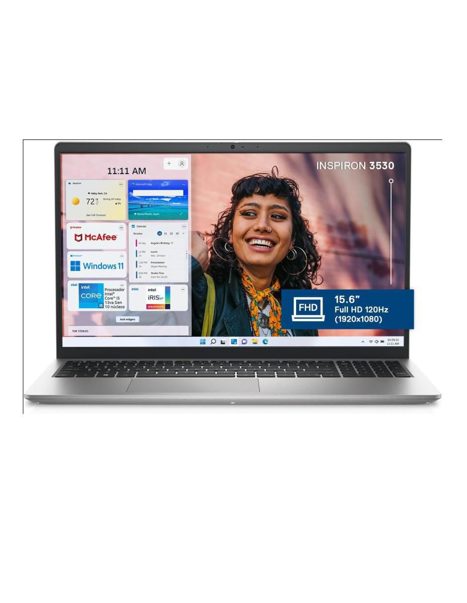 Laptop 3530 15.6 pulgadas Full HD Intel Core i5 integradas 16 GB RAM 512 GB SSD Laptop 3530 15.6 pulgadas Full HD Intel Core i5 integradas 16 GB RAM 512 GB SSD