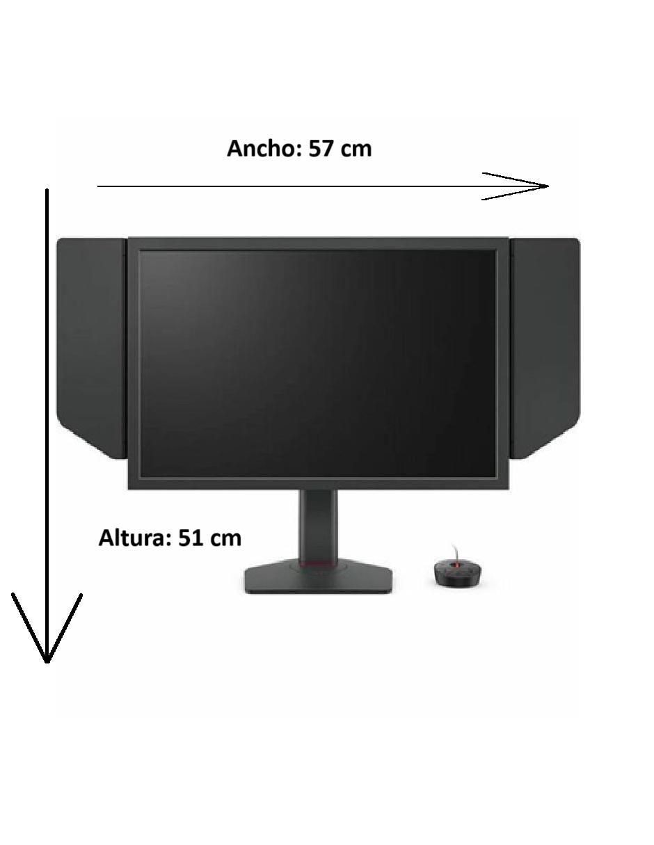 Monitor BenQ IPS Full HD 25 pulgadas 9H.LLRLB.QBA 4