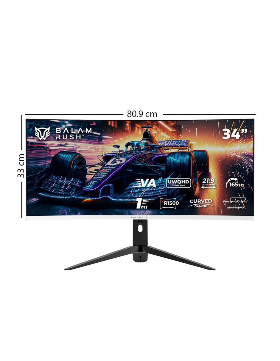 Monitor gamer Extreme earth pro MGP34C VA UWQHD 34 pulgadas BR-940696 7