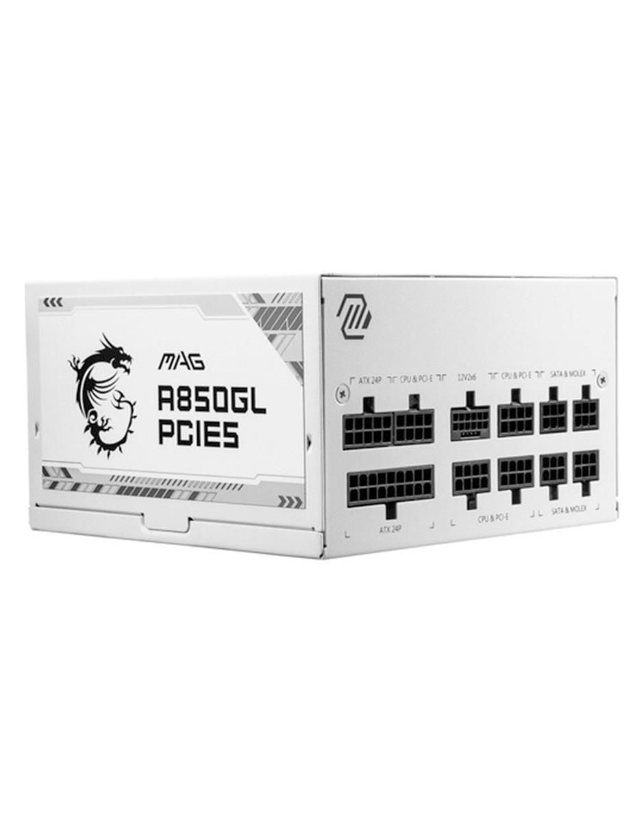Fuente de poder MAG A850GL PCIE5 White 2