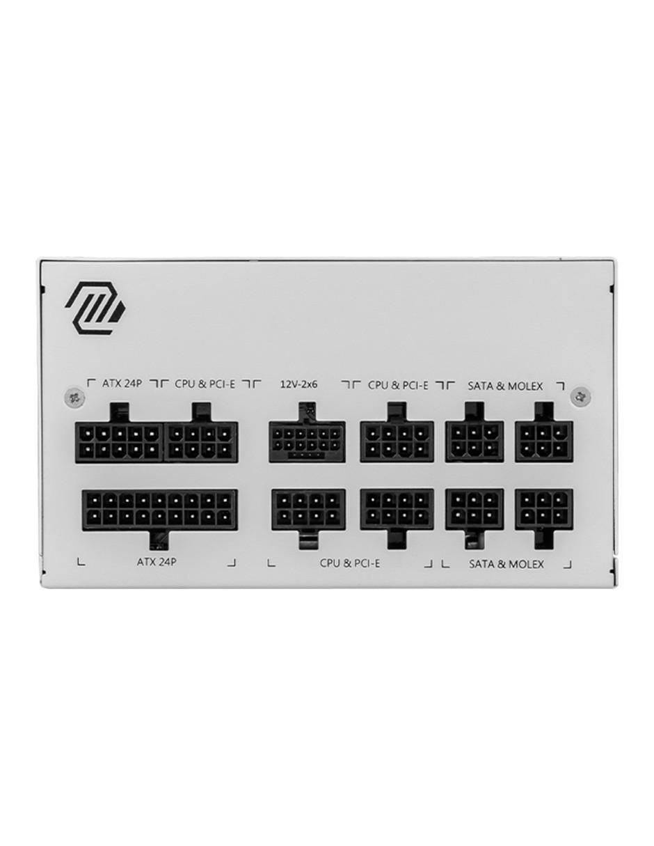 Fuente de poder MAG A850GL PCIE5 White 4