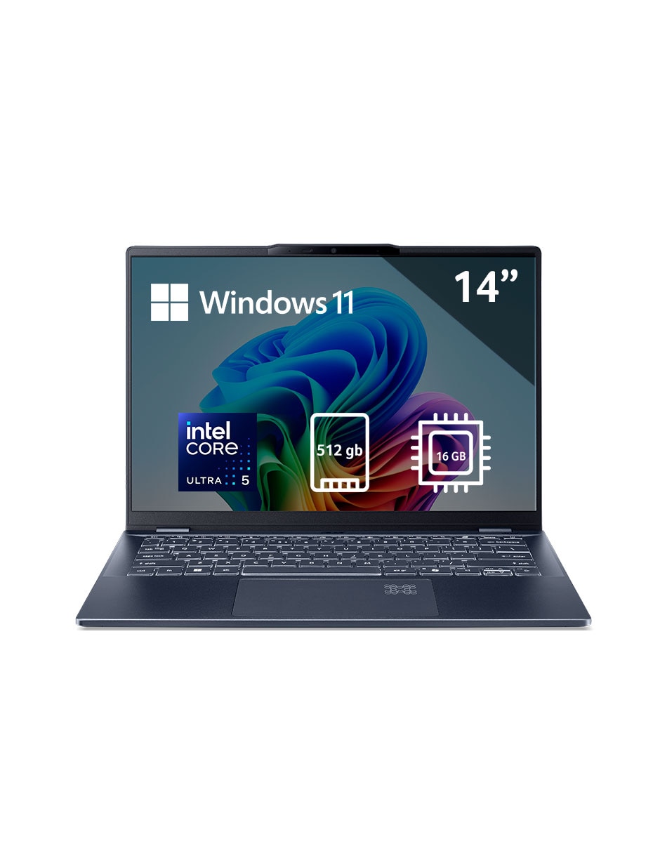 Laptop thin & light Swift 14 AI 14 pulgadas WQXGA Intel Core Ultra 5 226V Intel Arc 16 gb Ram 512 gb ssd nuevo