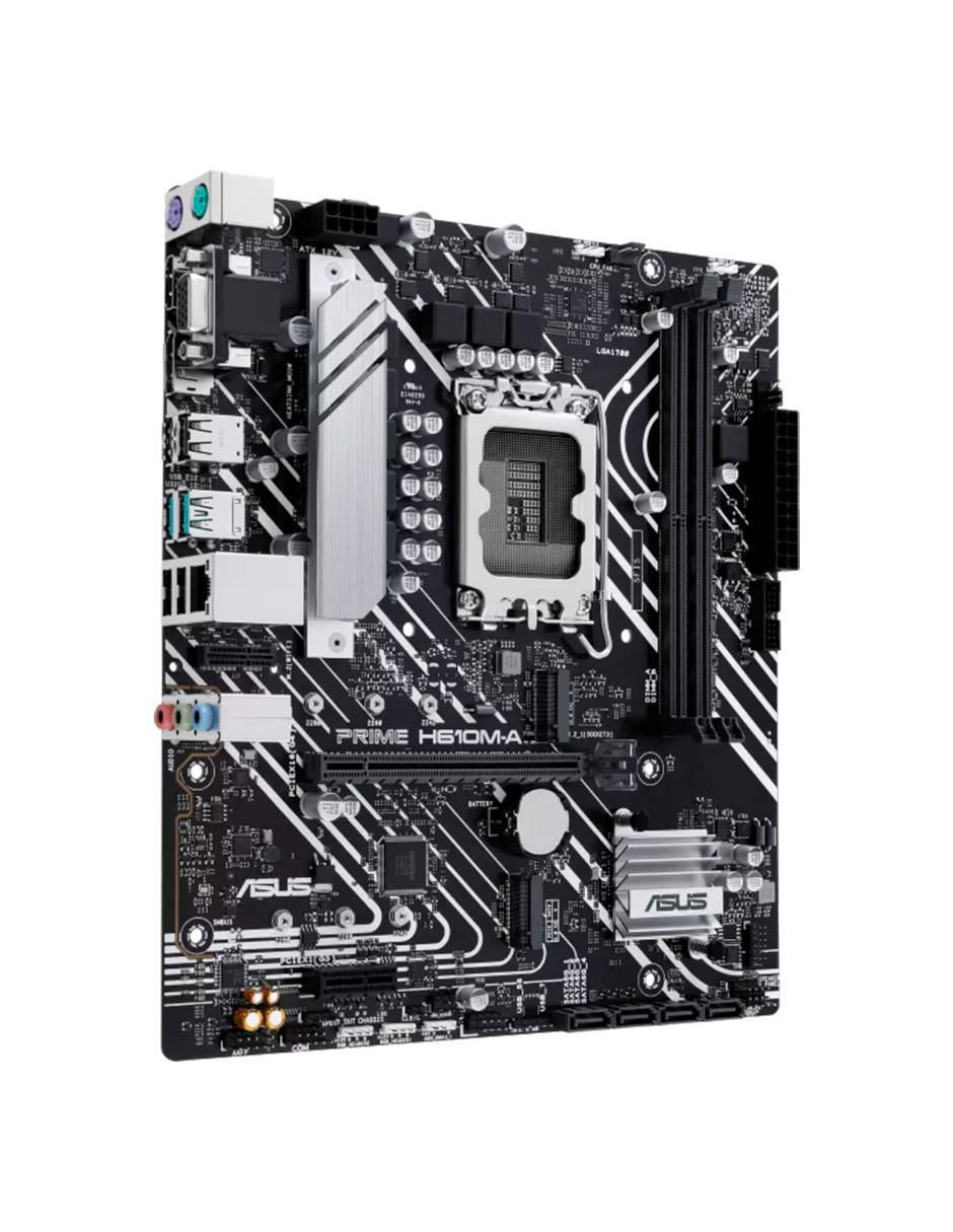 Tarjeta madre Prime h610m-a-csm compatible con procesador Intel 3