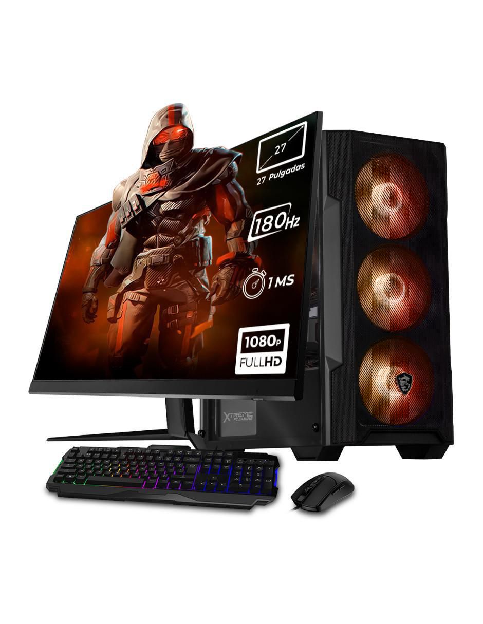 Computadora gamer 27 pulgadas Full HD AMD Ryzen 7 NVIDIA GeForce RTX 5060 32 GB RAM 1 TB SSD 1