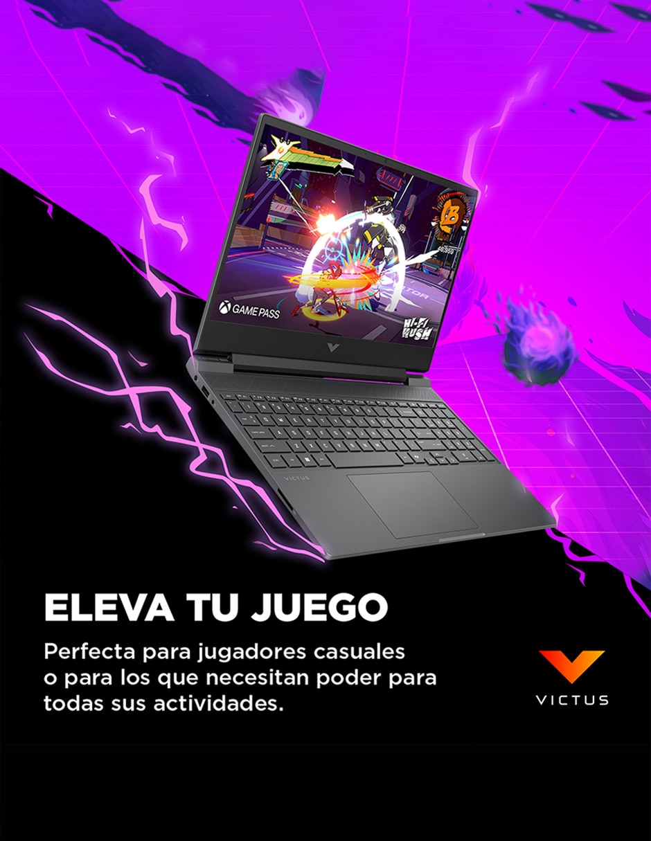 Laptop gamer Victus 15-fa2017la 15.6 pulgadas Full HD Intel Core i5 NVIDIA GeForce RTX 5050 16 GB RAM 512 GB SSD 4