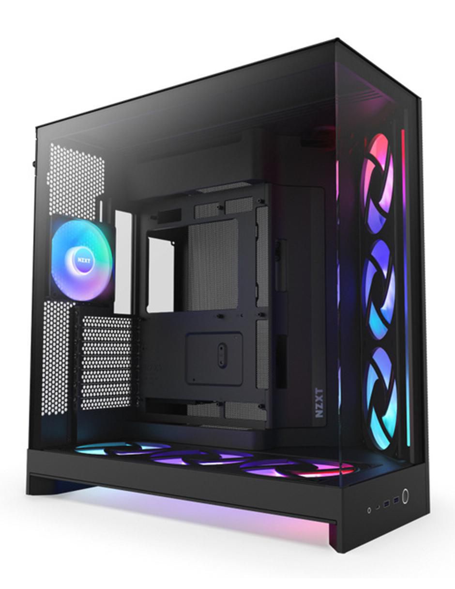 Gabinete nzxt h9 flow rgb+