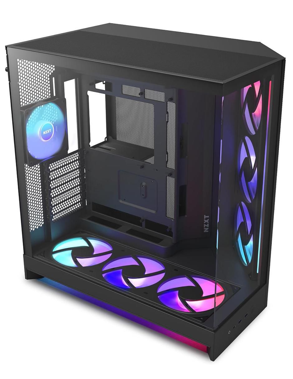 Gabinete nzxt h9 flow rgb+