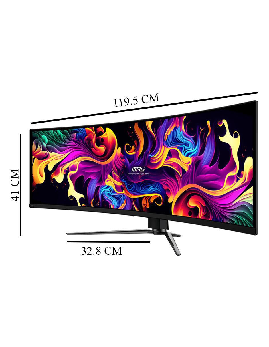 Monitor gamer XDR DQHD 49 pulgadas MPG 491CQPX QD-OLED