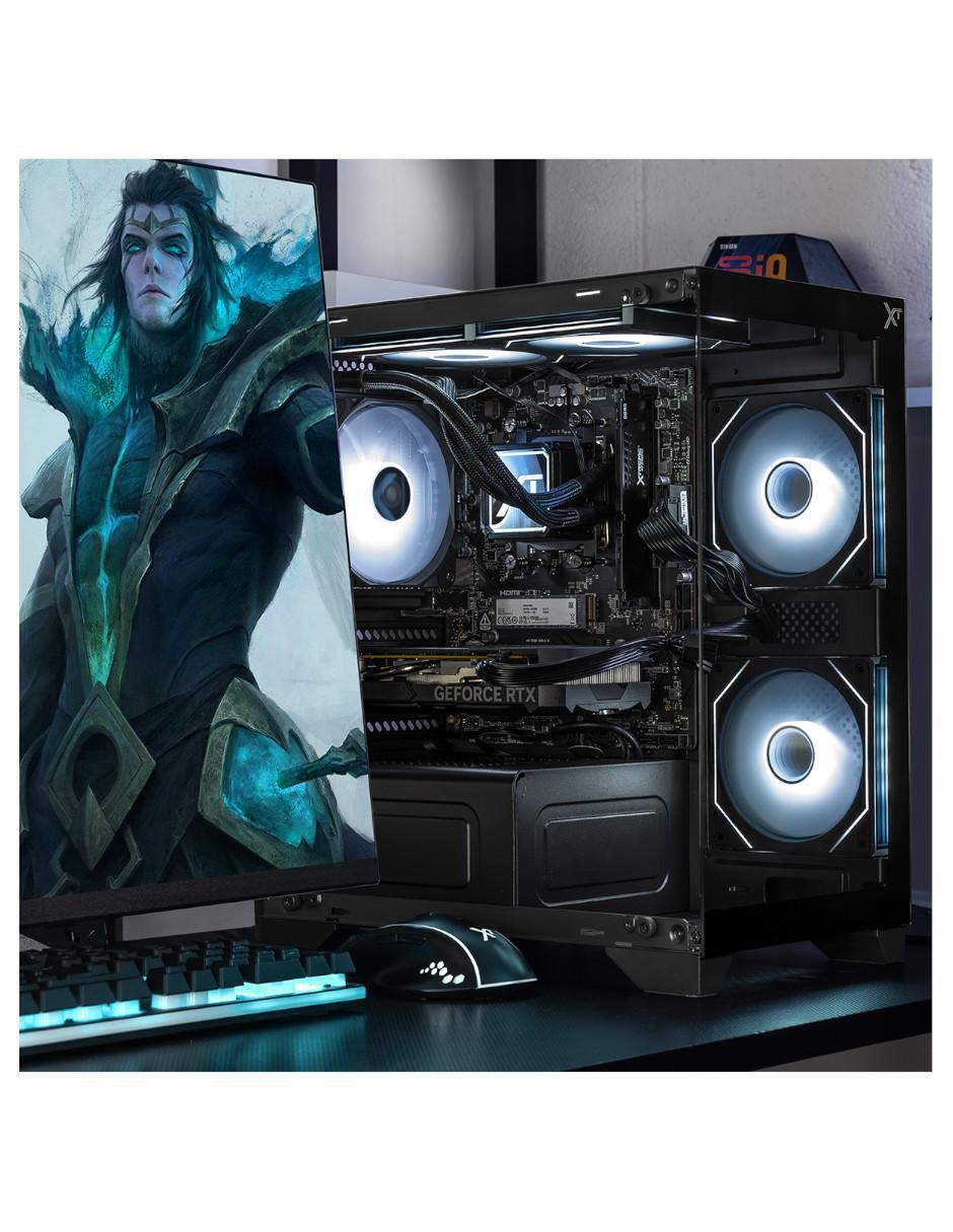 Gabinete xtreme pc gaming crystal hive