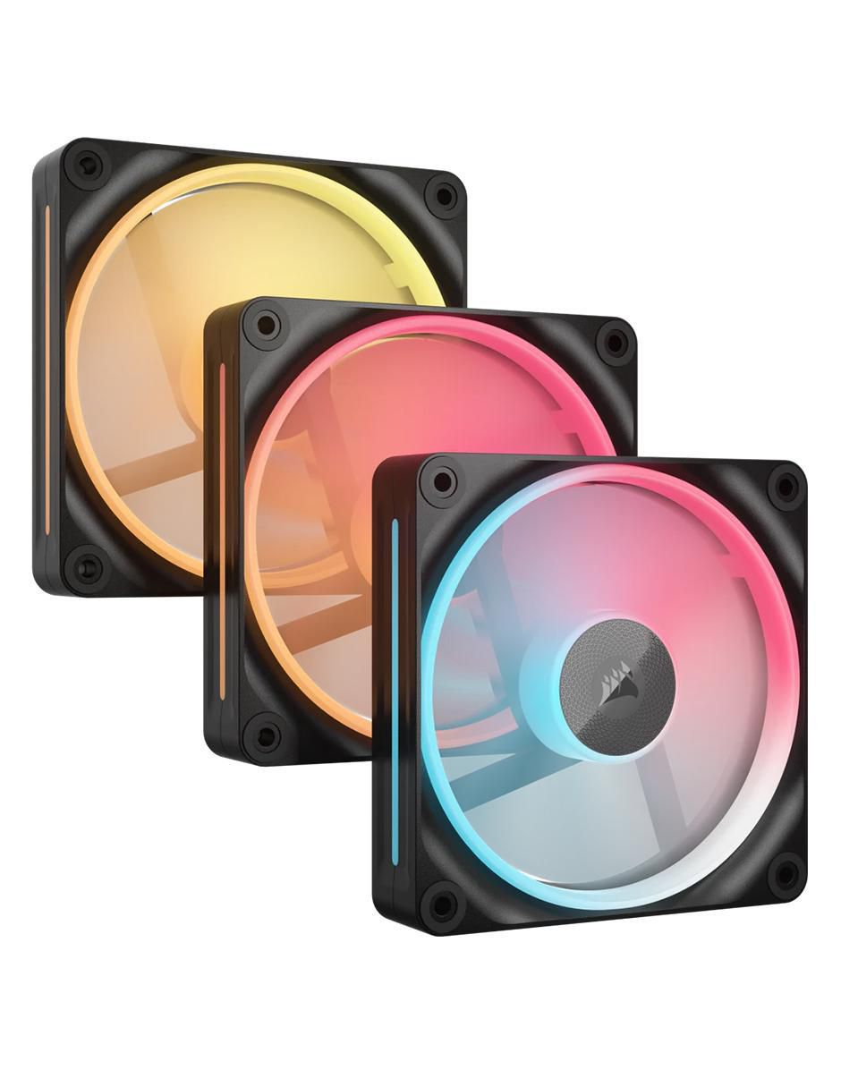 Disipador corsair lx120 kit 3x1 rgb