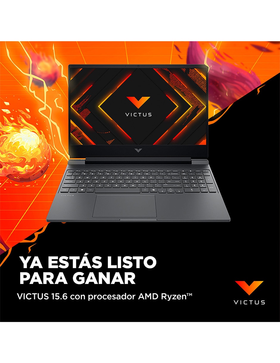 Laptop gamer Victus 15-fb3703la 15.6 pulgadas full HD amd ryzen 7 nvidia geforce rtx 4050 16 GB RAM 1 TB SSD 3