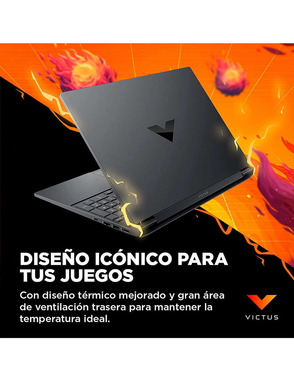 Laptop gamer Victus 15-fb3703la 15.6 pulgadas full HD amd ryzen 7 nvidia geforce rtx 4050 16 GB RAM 1 TB SSD 5