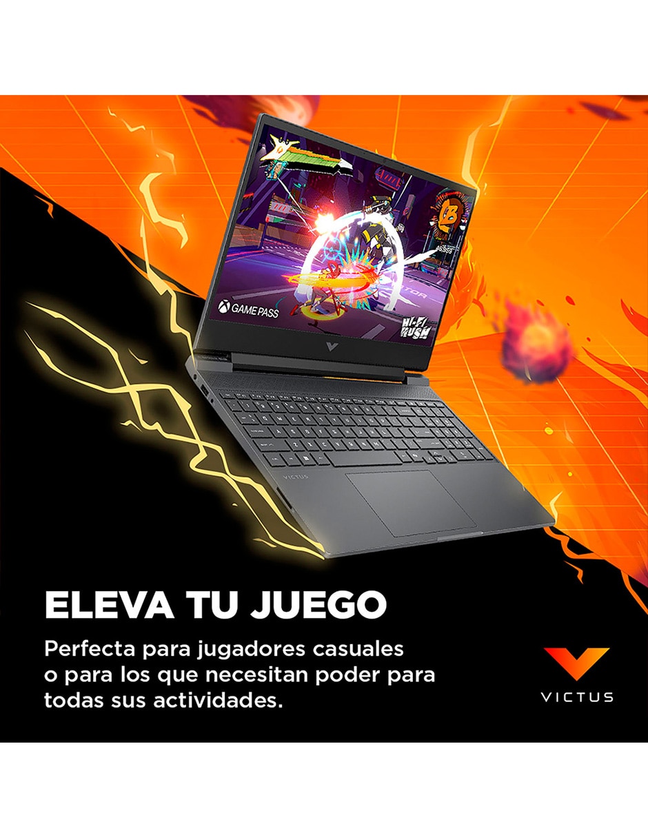 Laptop gamer Victus 15-fb3703la 15.6 pulgadas full HD amd ryzen 7 nvidia geforce rtx 4050 16 GB RAM 1 TB SSD 7