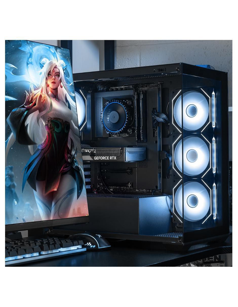 Computadora gamer XTPCI732GB5060TINB Intel Core i7 NVIDIA GeForce RTX 5060 Ti 16 GB RAM 1 TB SSD 6