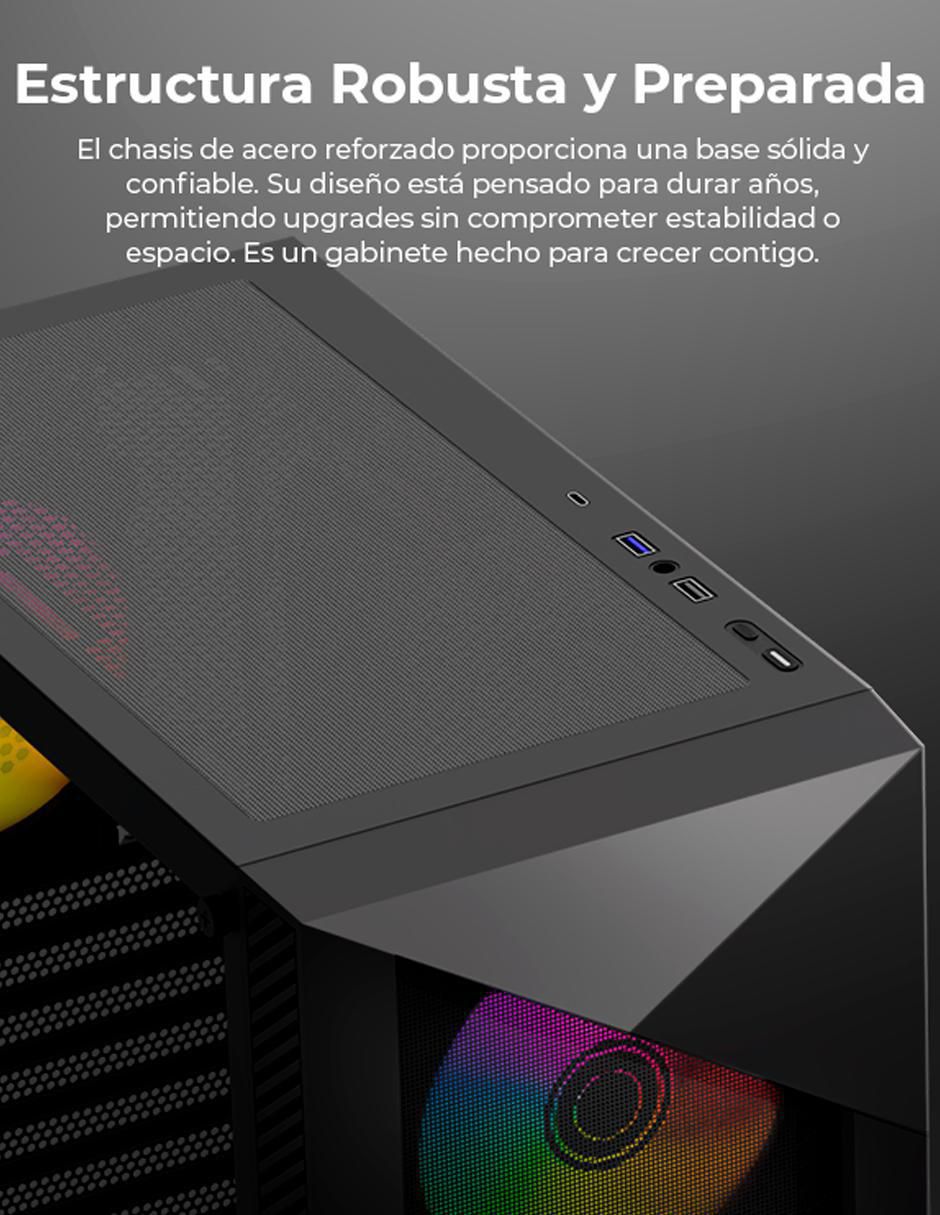 Kit de gabinete gamer Edge YCM-Apedg-G1 2