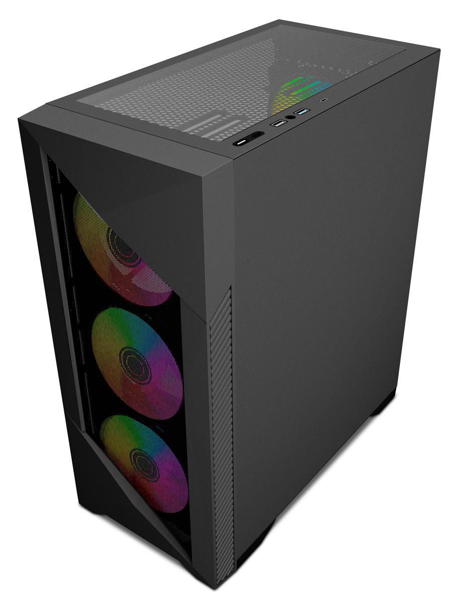 Kit de gabinete gamer Edge YCM-Apedg-G1 9