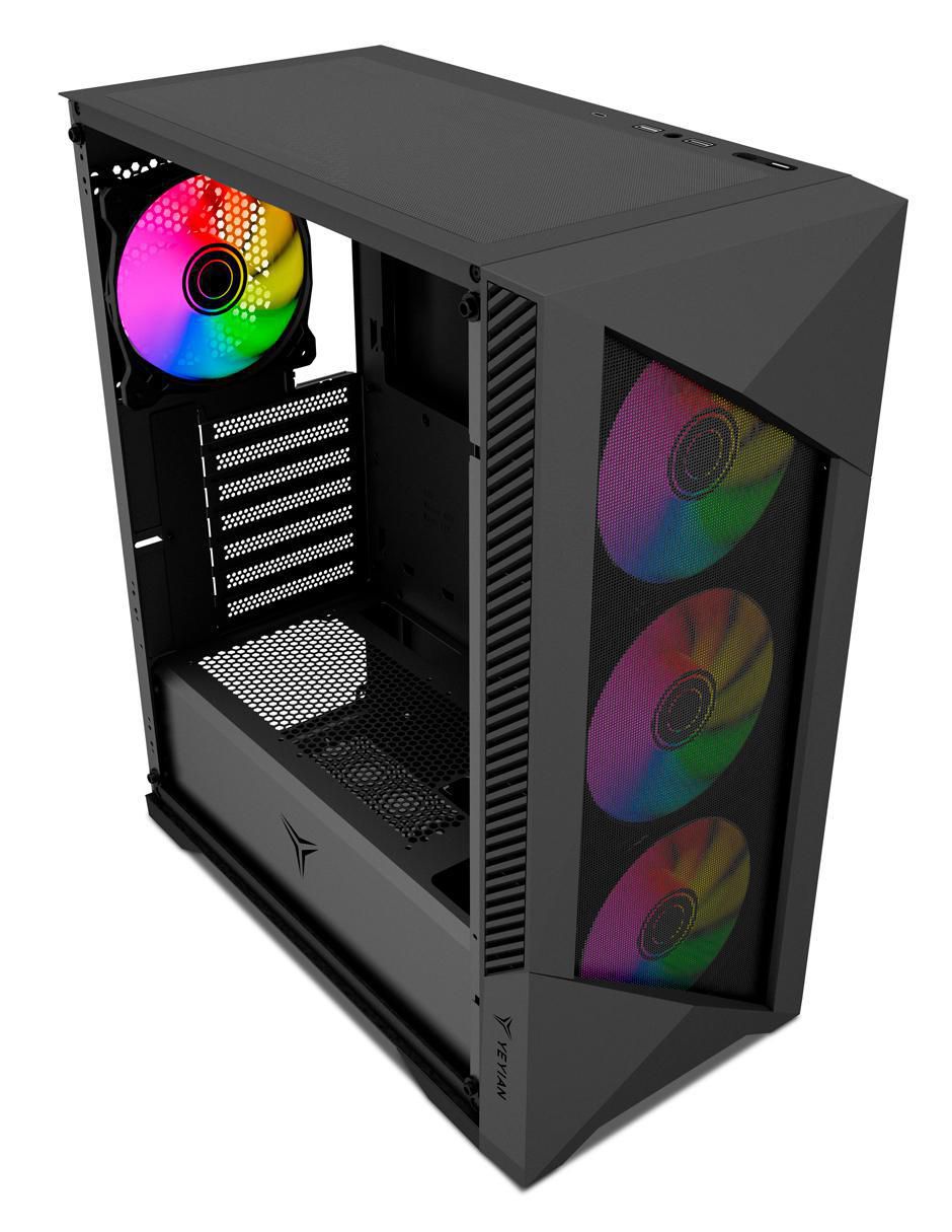 Kit de gabinete gamer Edge YCM-Apedg-G1 10