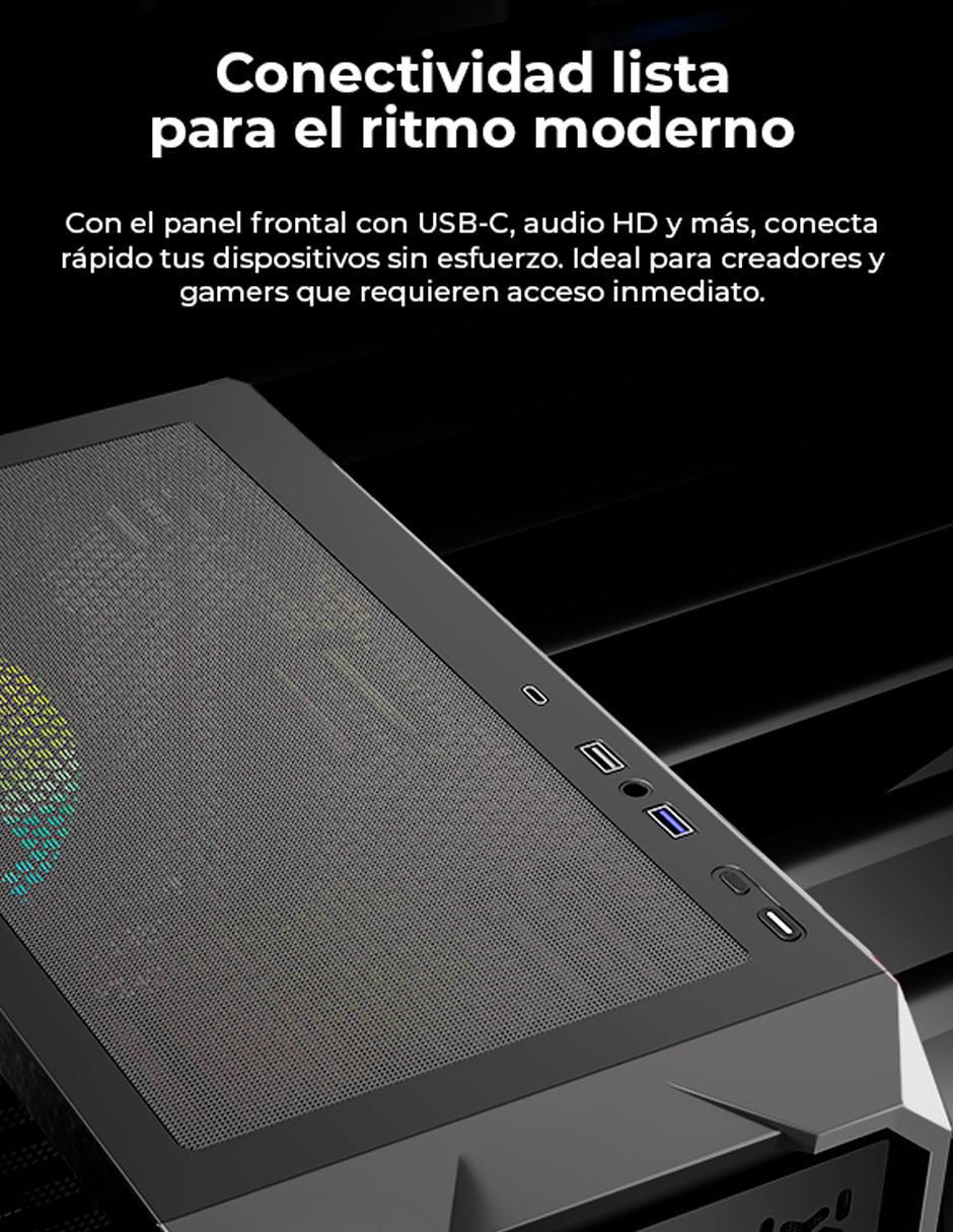 Kit de gabinete gamer YCM-Apvau-G1 Vault