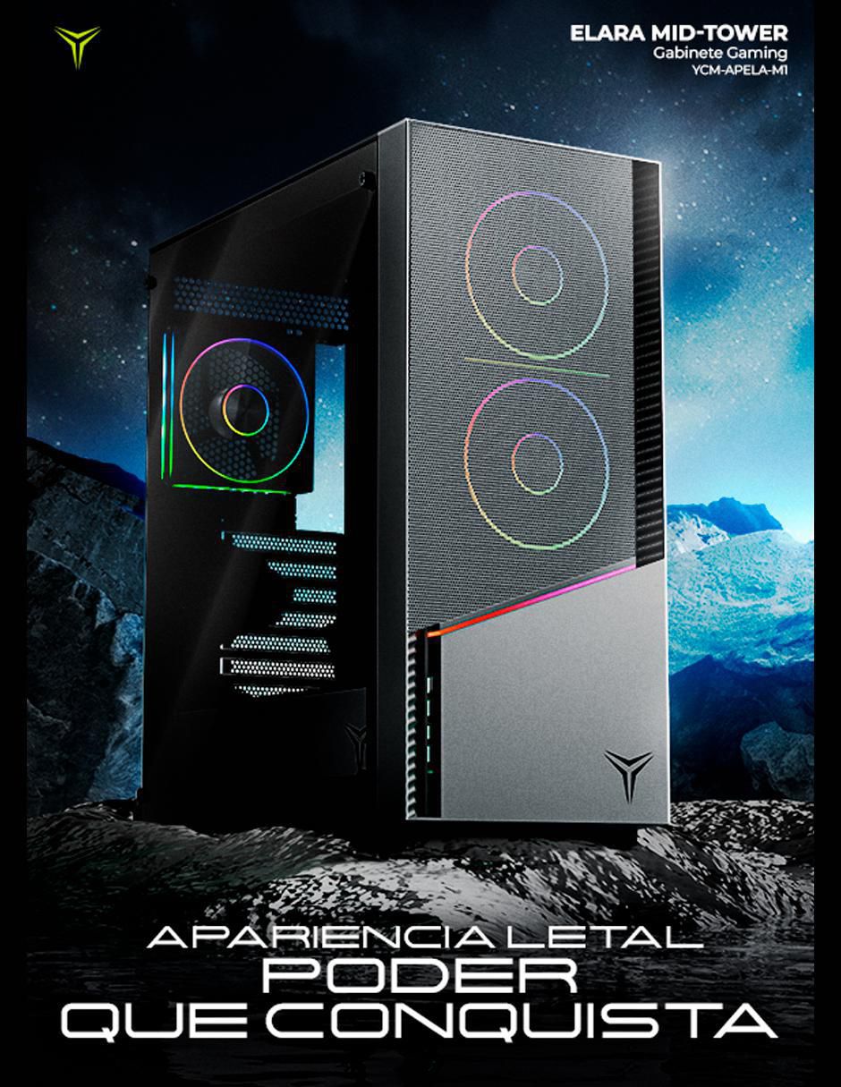 Kit de gabinete gamer ELARA YCM-APELA-M1 7