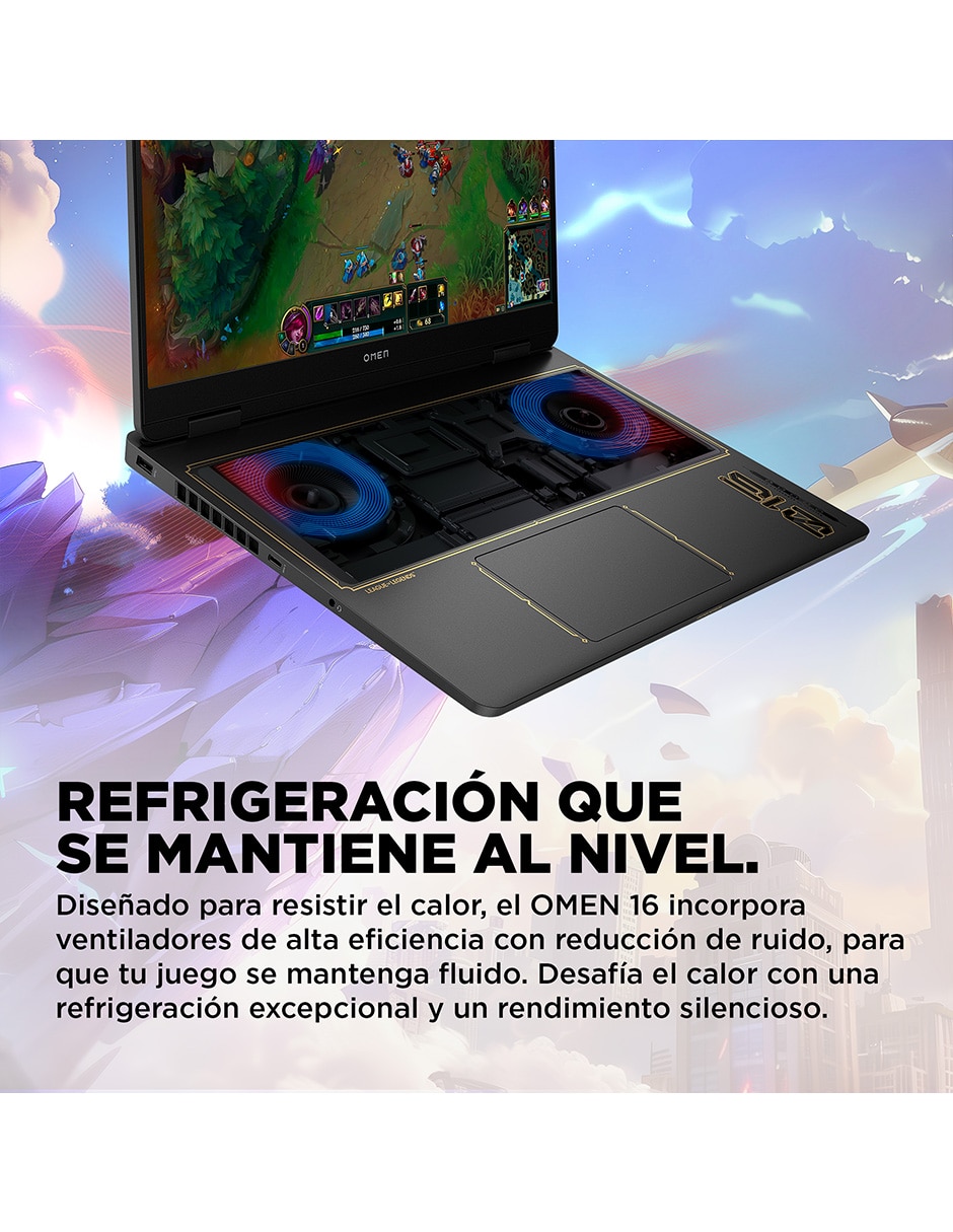 Laptop gamer League of legends limited edition 16-am0021la 16 pulgadas 2K Intel Core i7 NVIDIA GeForce RTX 5060 16 GB RAM 1 TB SSD 8
