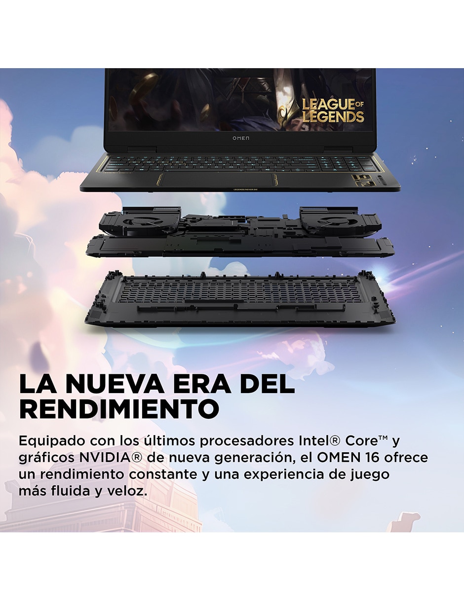 Laptop gamer League of legends limited edition 16-am0021la 16 pulgadas 2K Intel Core i7 NVIDIA GeForce RTX 5060 16 GB RAM 1 TB SSD 10