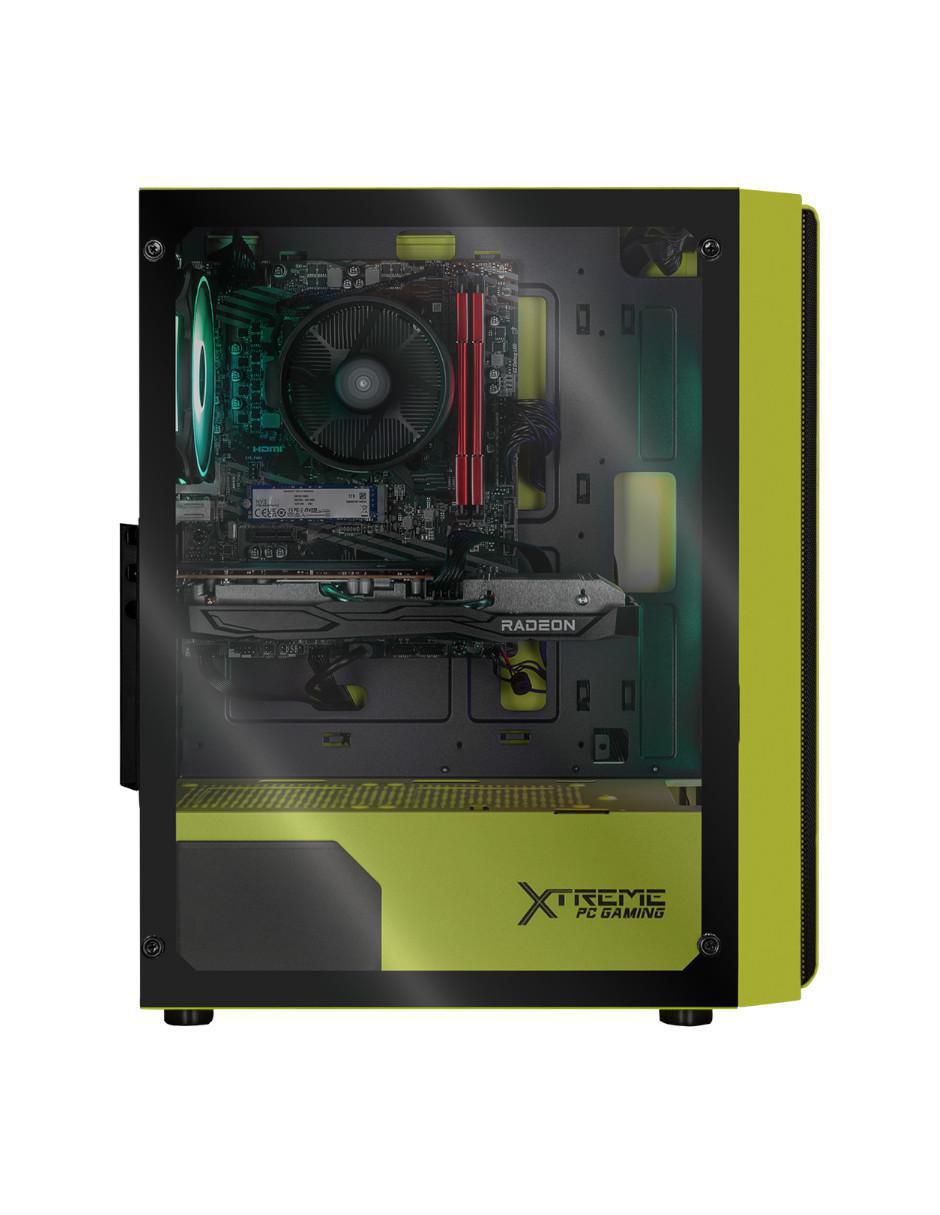Computadora gamer XTPCR732GBRX6600MNG 27 pulgadas Full HD AMD Ryzen 7 AMD Radeon RX 6600 32 GB RAM 1 TB SSD 4