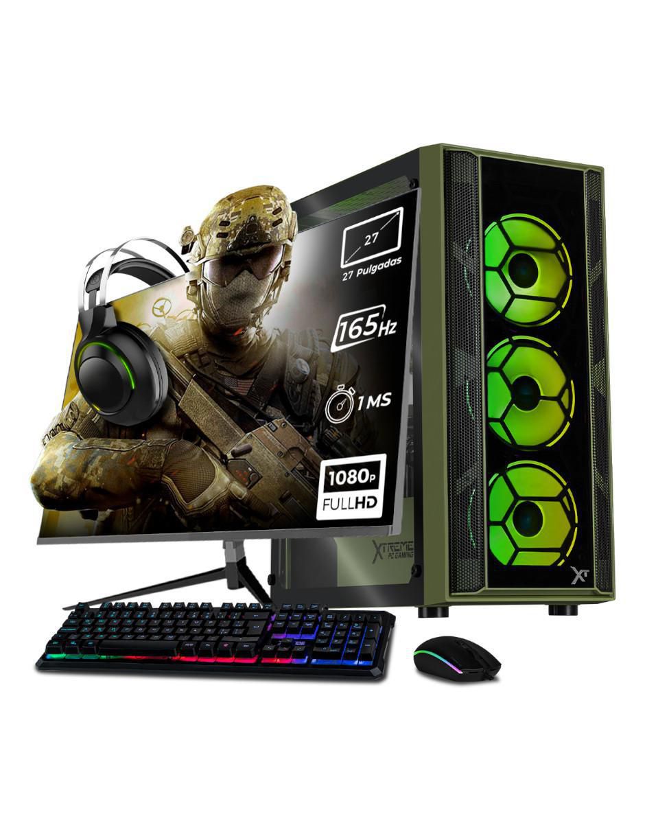 Computadora gamer XTPCR732GB5060MKDG 27 pulgadas Full HD AMD Ryzen 7 NVIDIA GeForce RTX 5060 32 GB RAM 1 TB SSD Computadora gamer XTPCR732GB5060MKDG 27 pulgadas Full HD AMD Ryzen 7 NVIDIA GeForce RTX 5060 32 GB RAM 1 TB SSD