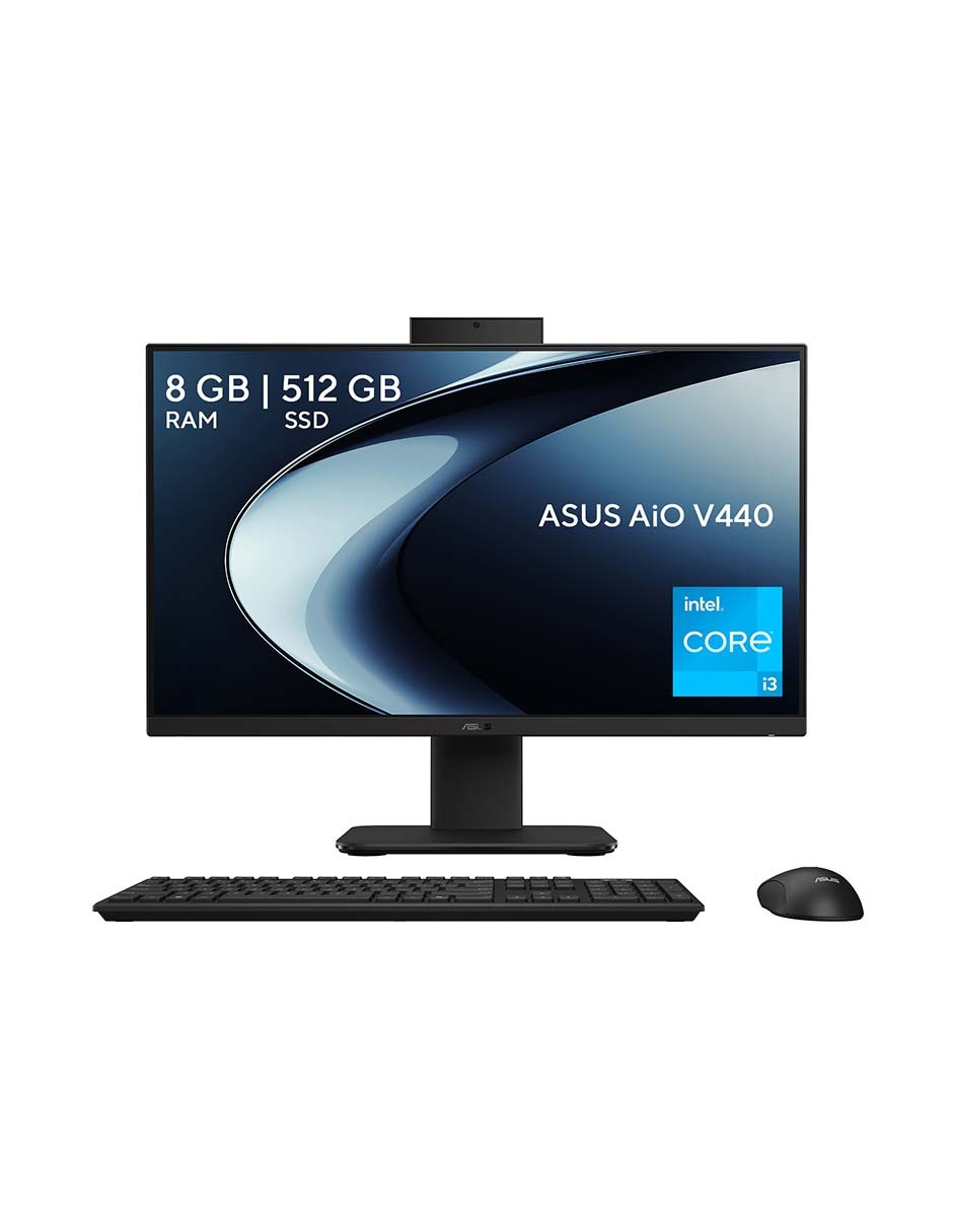 Computadora all in one V400 AiO 23.8 pulgadas Full HD Intel Core i3 8 GB RAM 512 GB SSD Computadora all in one V400 AiO 23.8 pulgadas Full HD Intel Core i3 8 GB RAM 512 GB SSD